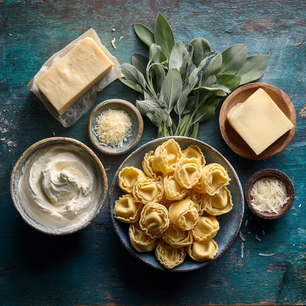 Ingredients for sacchetti pasta recipe Ingredients for sacchetti pasta recipe