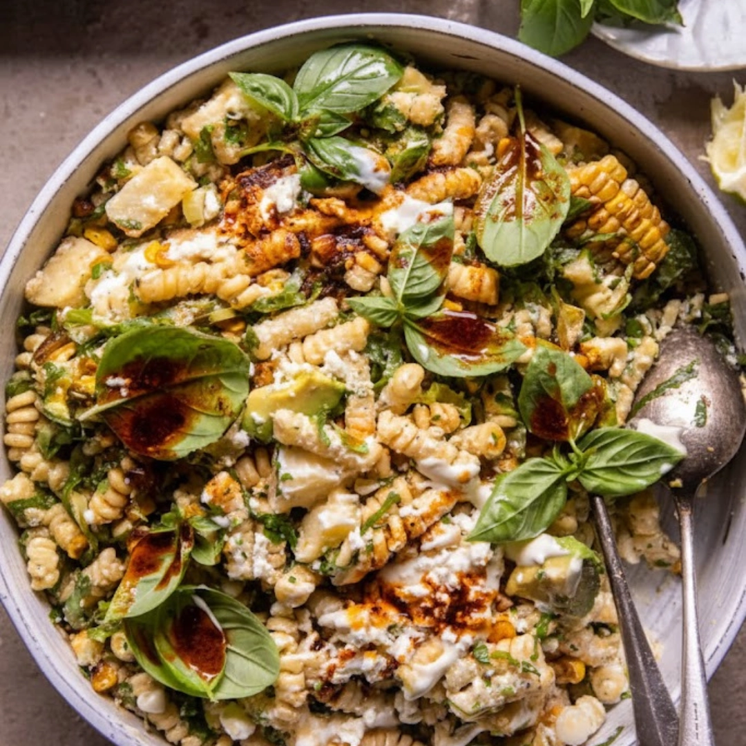street corn pasta salad
