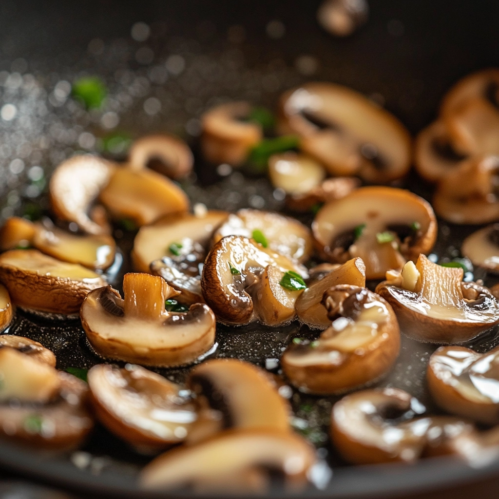 best-shrimp-mushroom-pasta-sauce Homemade mushroom cream sauce for shrimp pasta