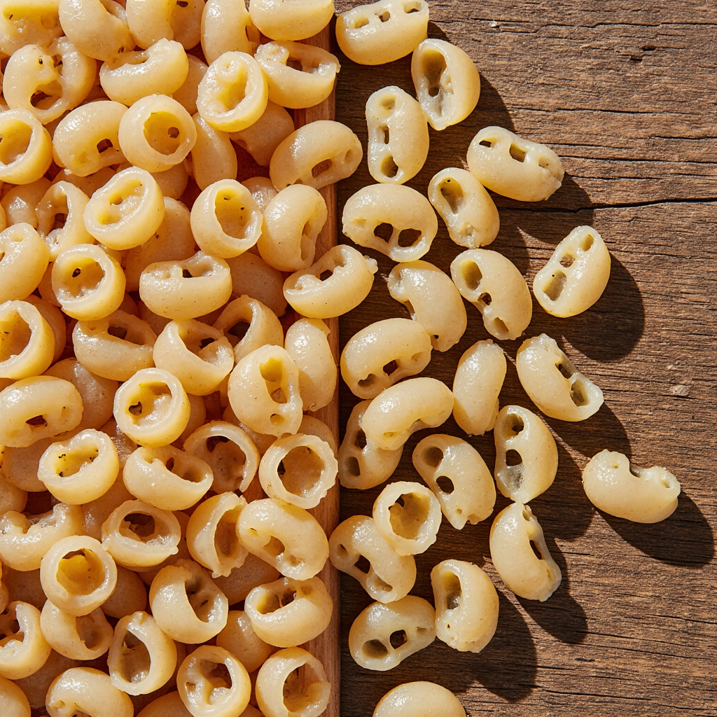 close-up_photo_of_dry_uncooked_ditalini_pasta_scattered_on_a_rustic_wooden_board_side_by_side_with__takqe5wnoga1n9zafgnd_5_result One-pot creamy ditalini pasta with peas and chicken