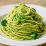 Creamy Broccoli Pasta Served Warm
