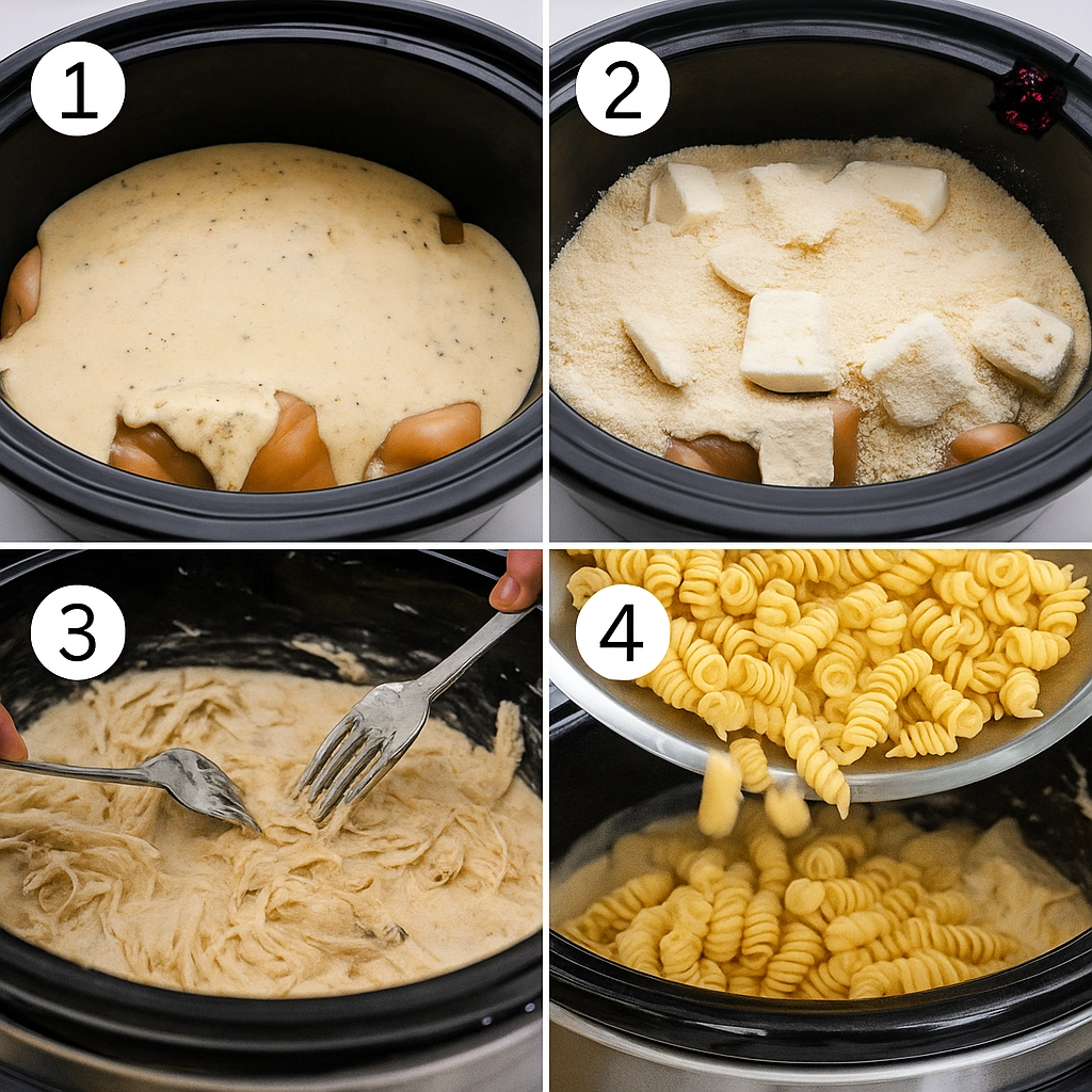 crockpot-garlic-parmesan-chicken-pasta-ingredients crockpot garlic parmesan chicken pasta ingredients