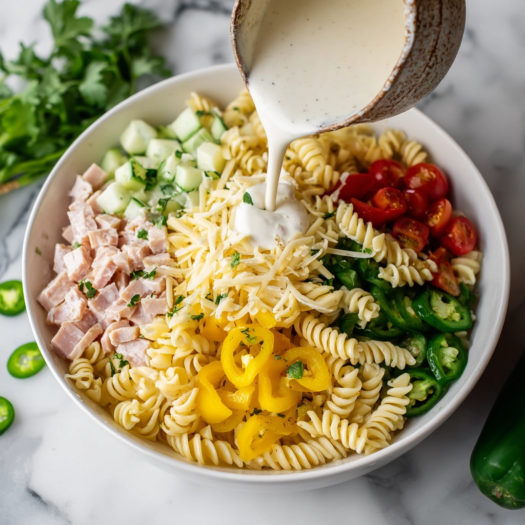 grinder-pasta-salad-meal-prep.jpg (2) Grinder Pasta Salad packed in meal prep containers