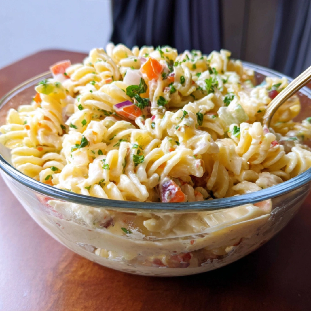 mixing-creamy-pasta-salad.jpg mixing creamy pasta salad in bowl