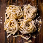 sourdough pasta made with sourdough starter