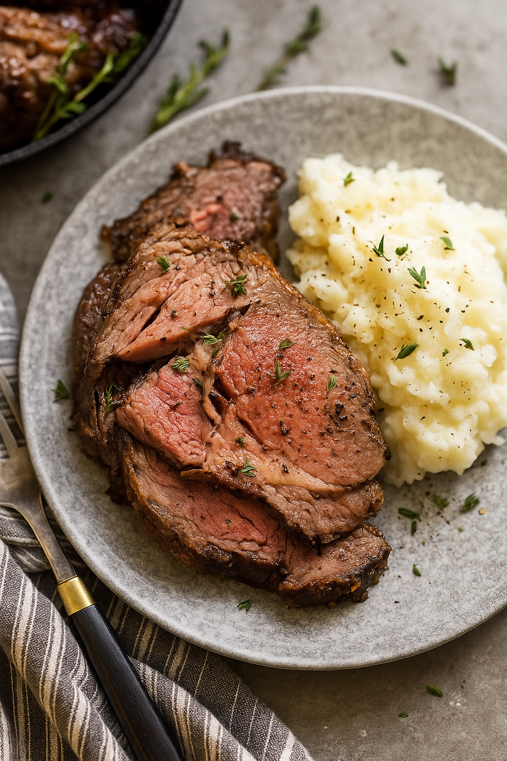 Small prime rib roast oven recipe with golden herb crust Small prime rib roast oven recipe with golden herb crust
