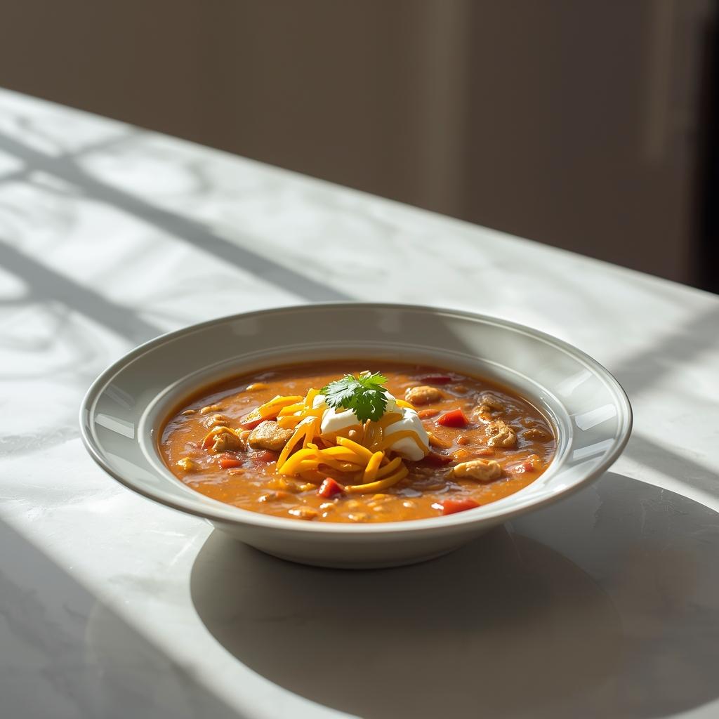 Easy Crock Pot Chicken Taco Soup