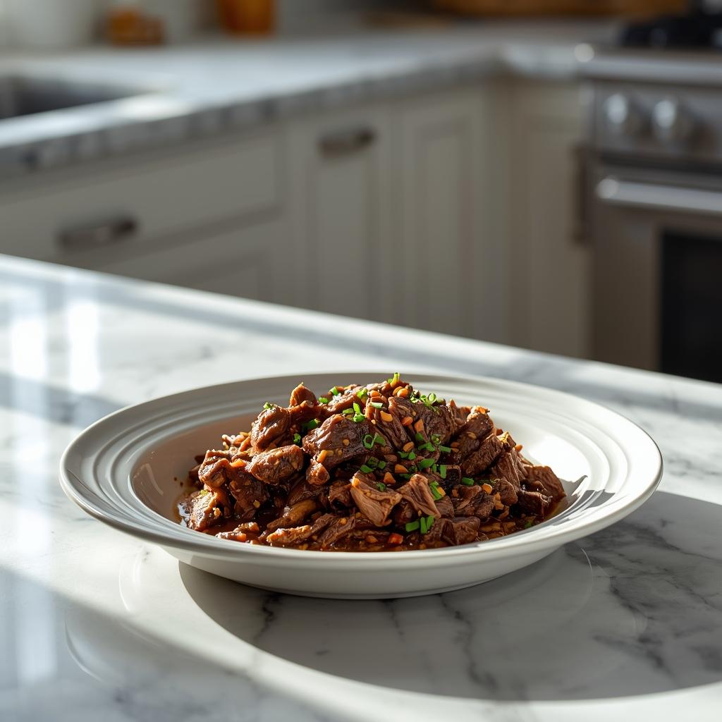 Easy Slow Cooker Texas Pulled Beef Recipe