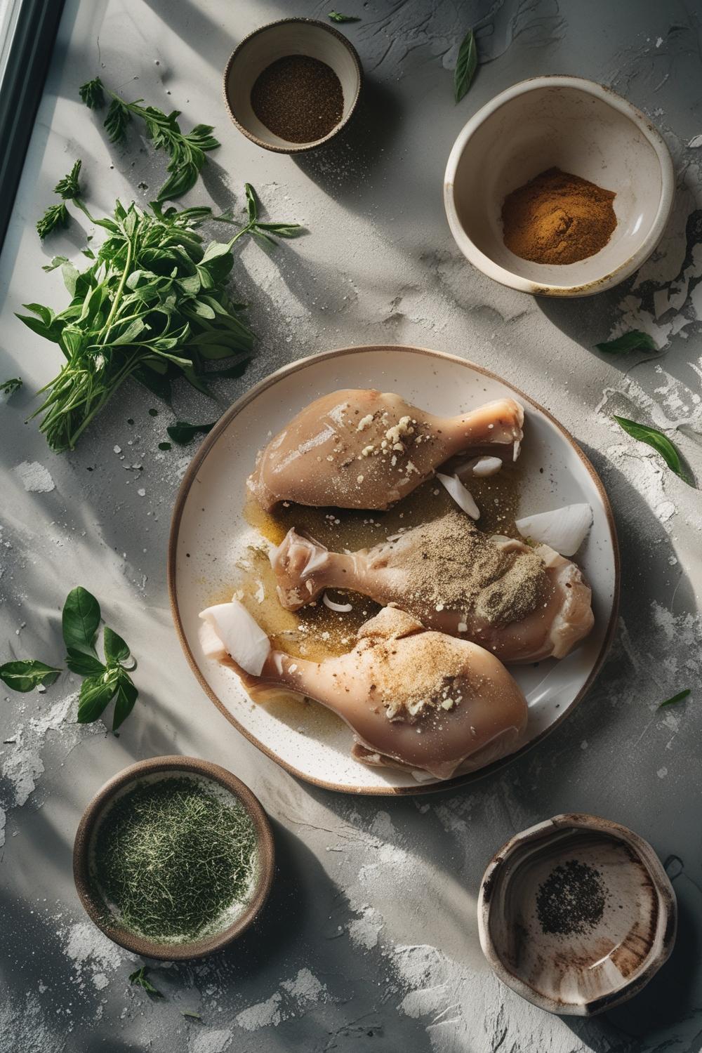 Ingredients for Crockpot Butter Chicken