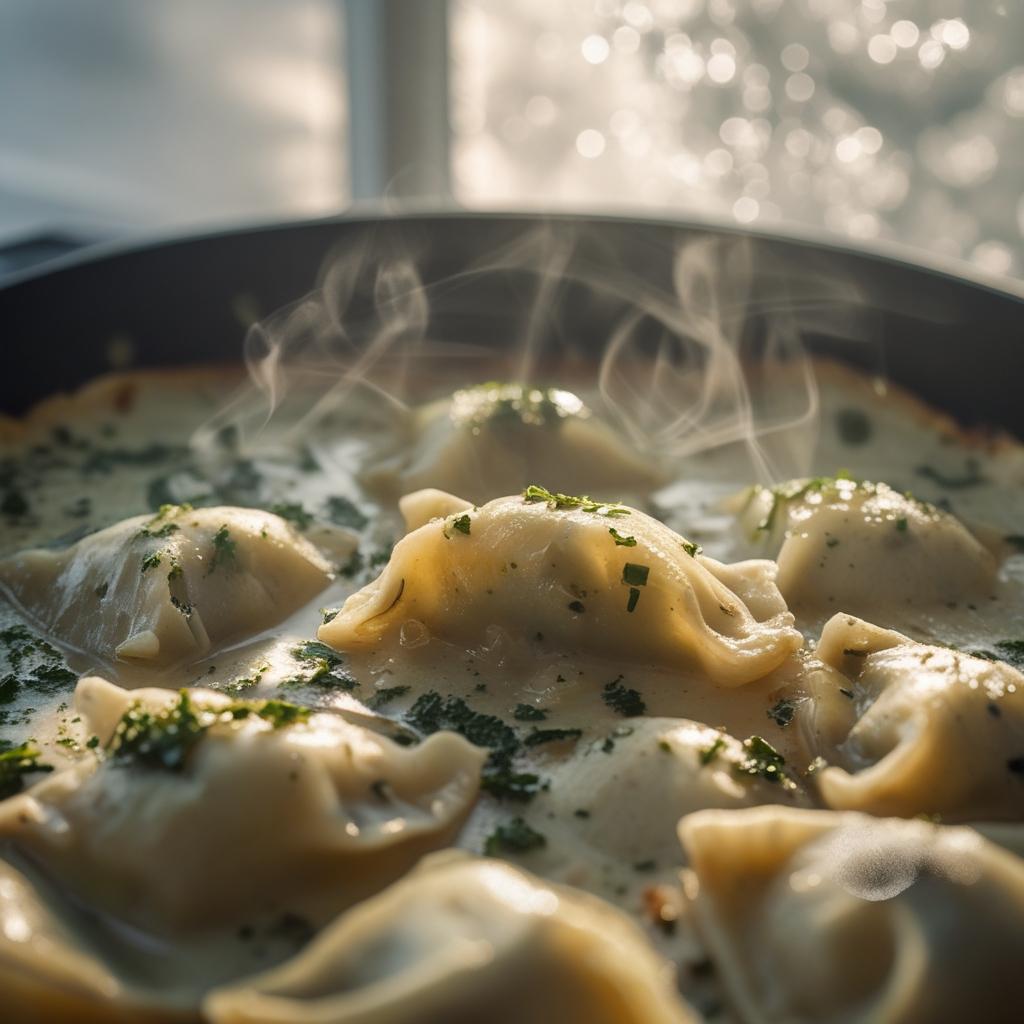 Cheesy Pierogi Casserole Bake