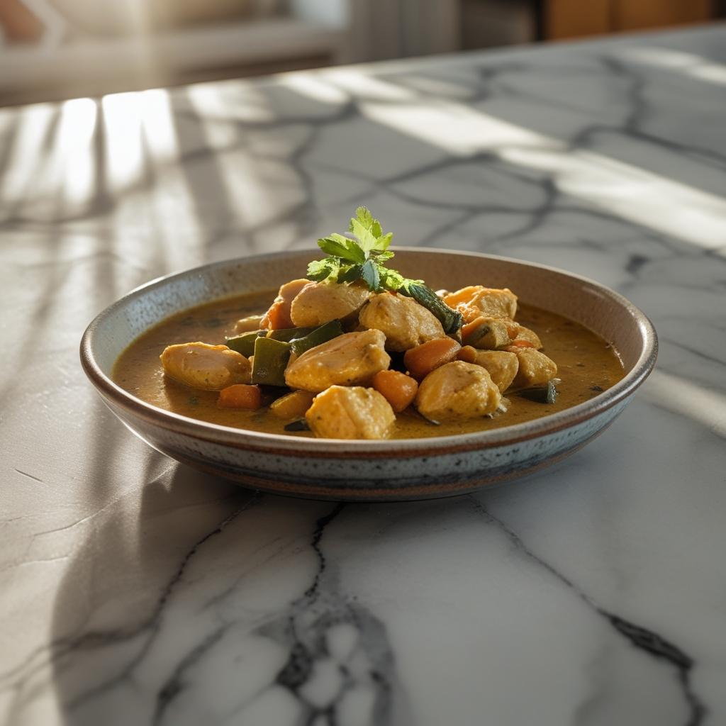 creamy coconut chicken curry slow cooker