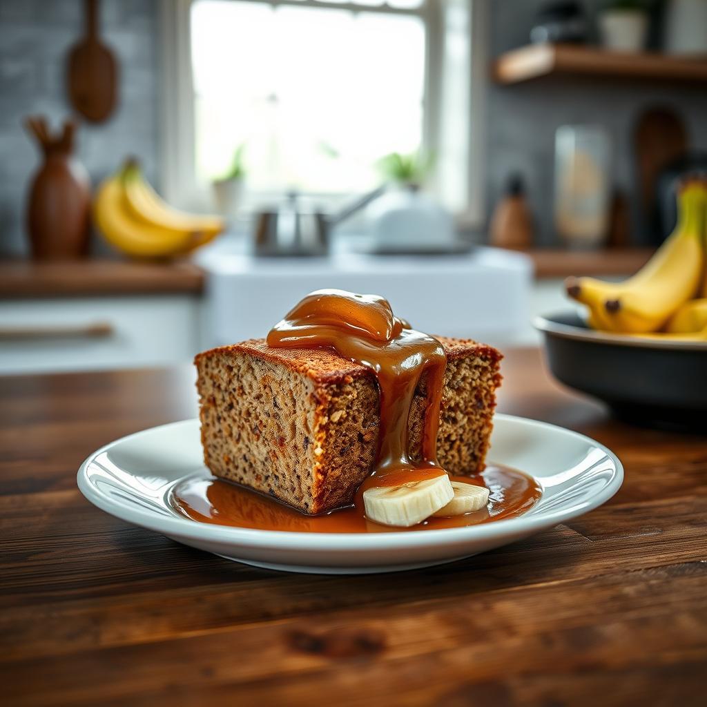 banana bread syrup with brown sugar