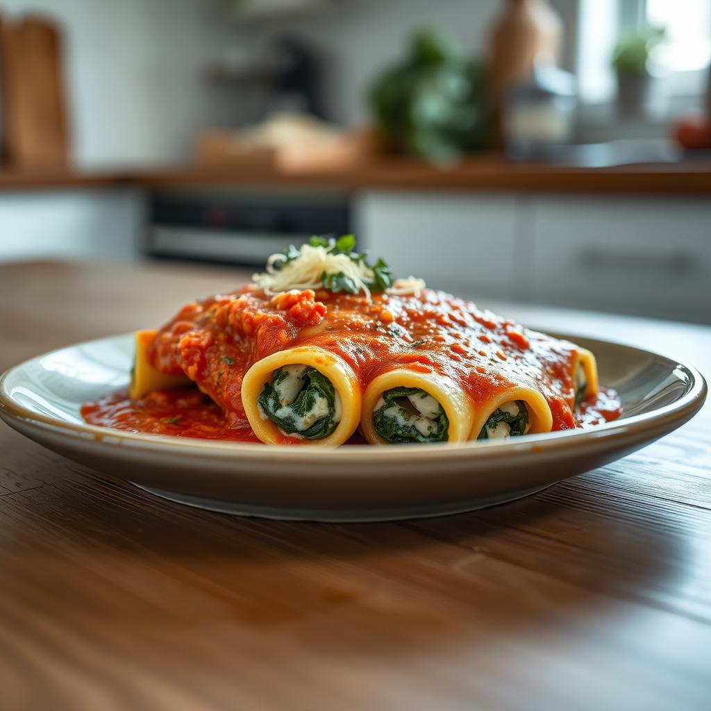 easy manicotti recipe with frozen spinach
