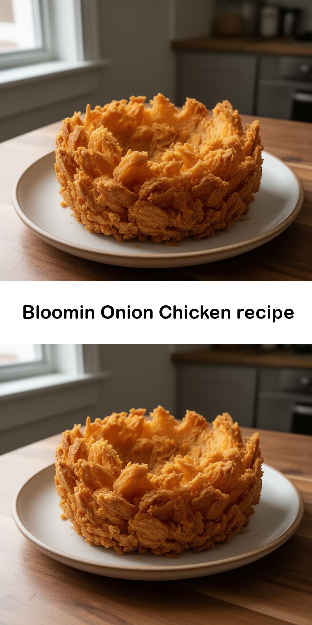 Bloomin Onion Chicken recipe