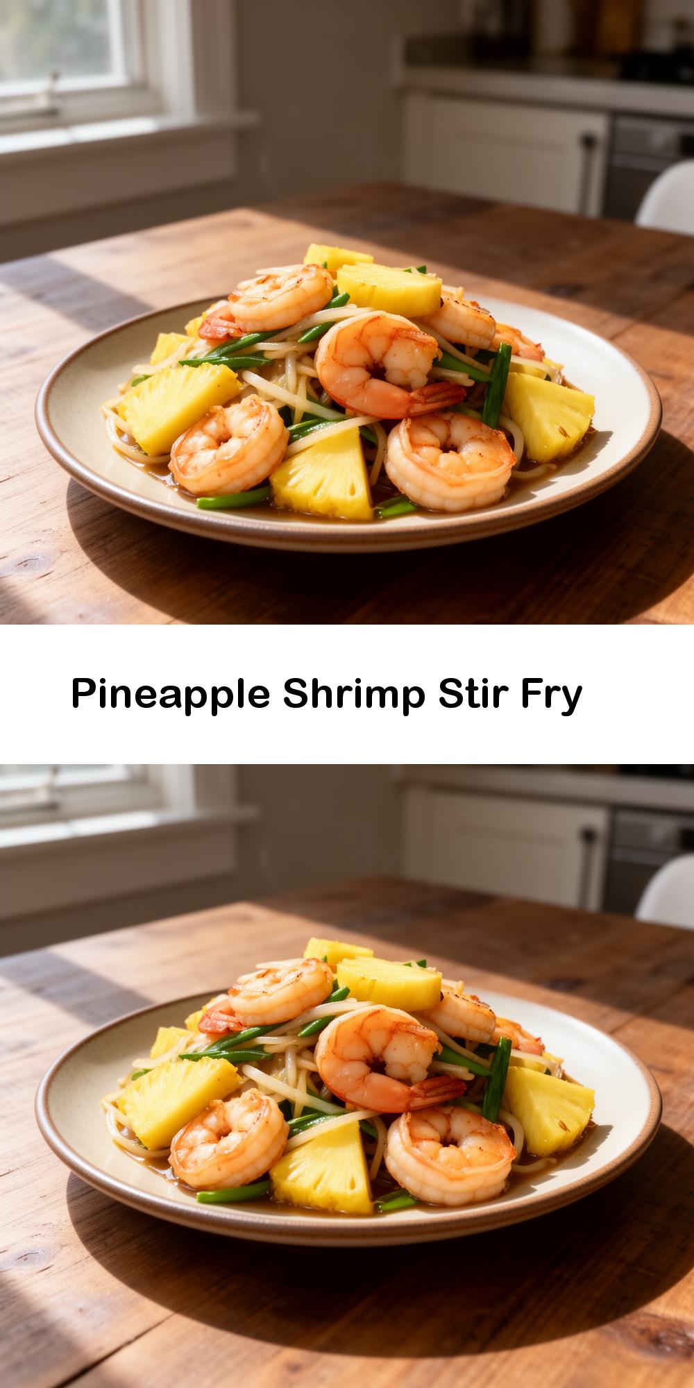 Pineapple Shrimp Stir Fry