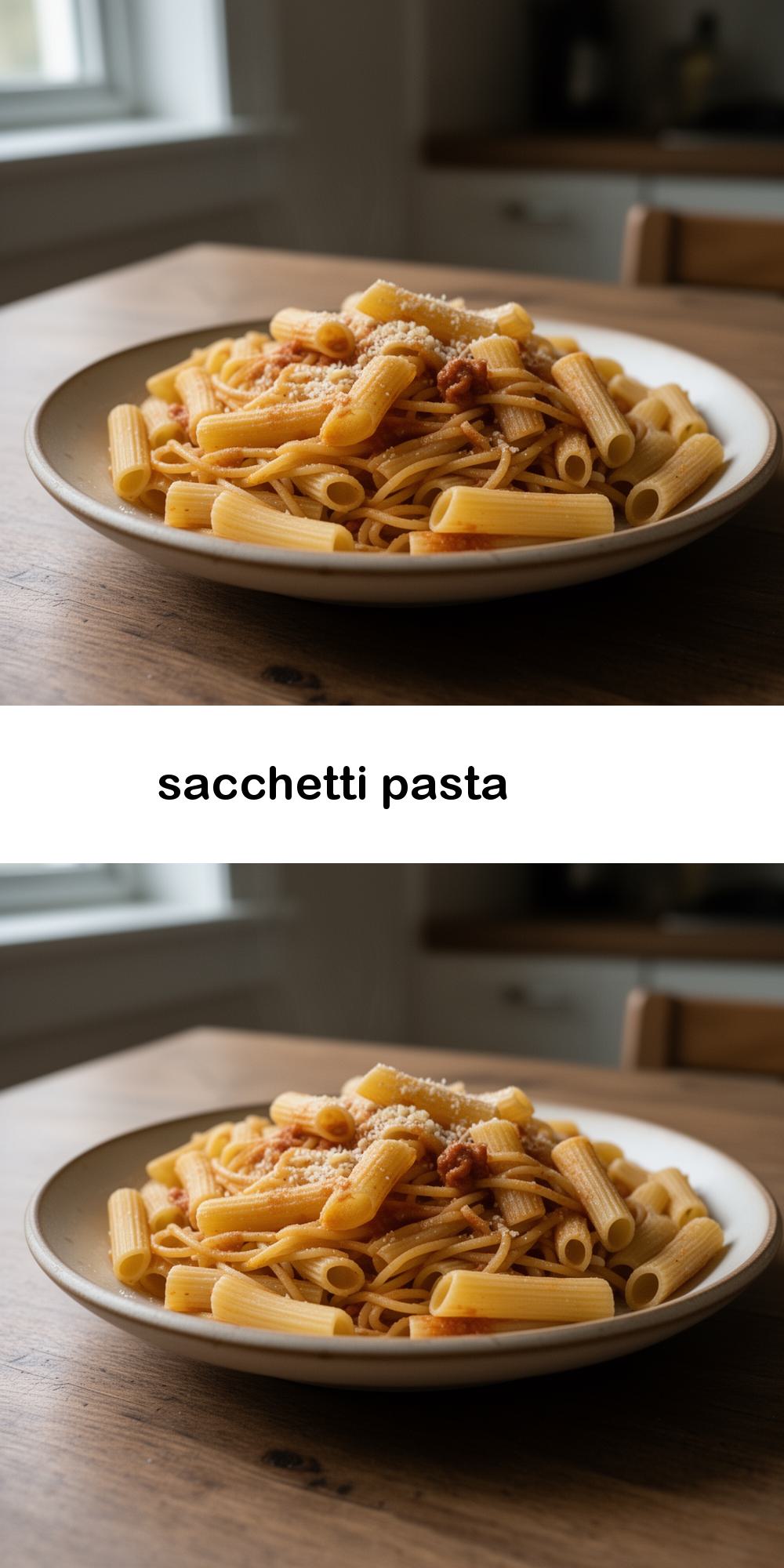 sacchetti pasta