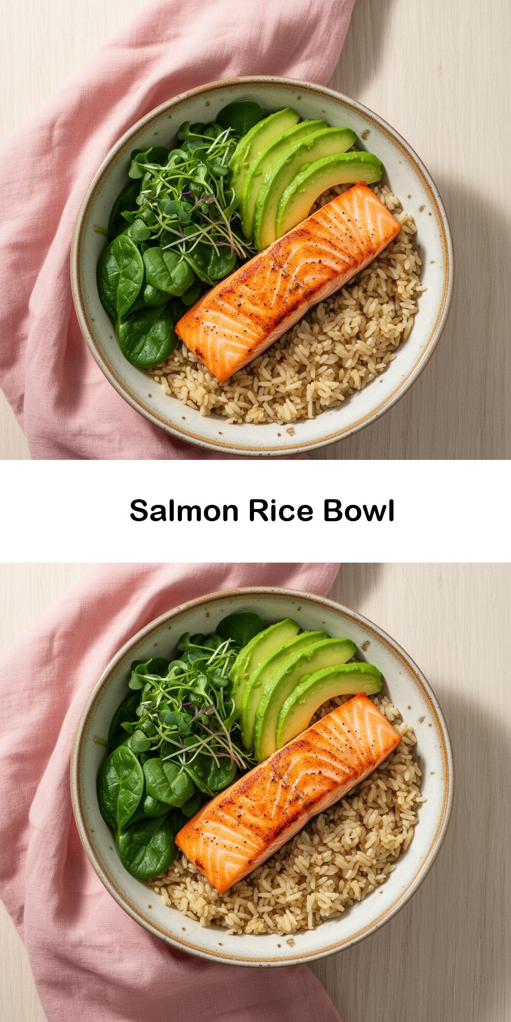 Salmon Rice Bowl