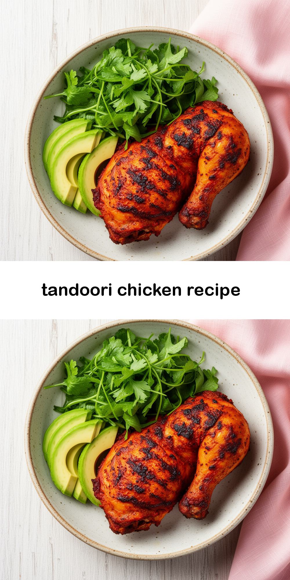 tandoori chicken recipe