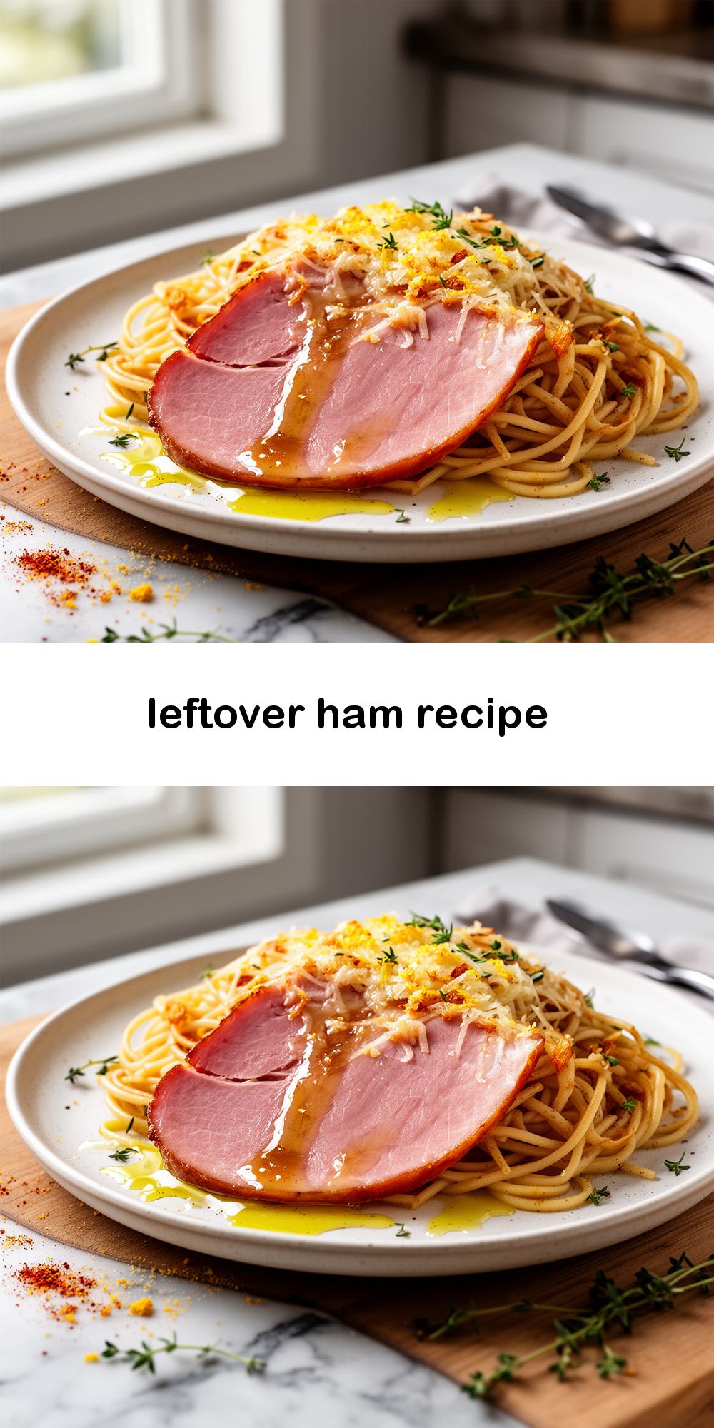  leftover ham recipe