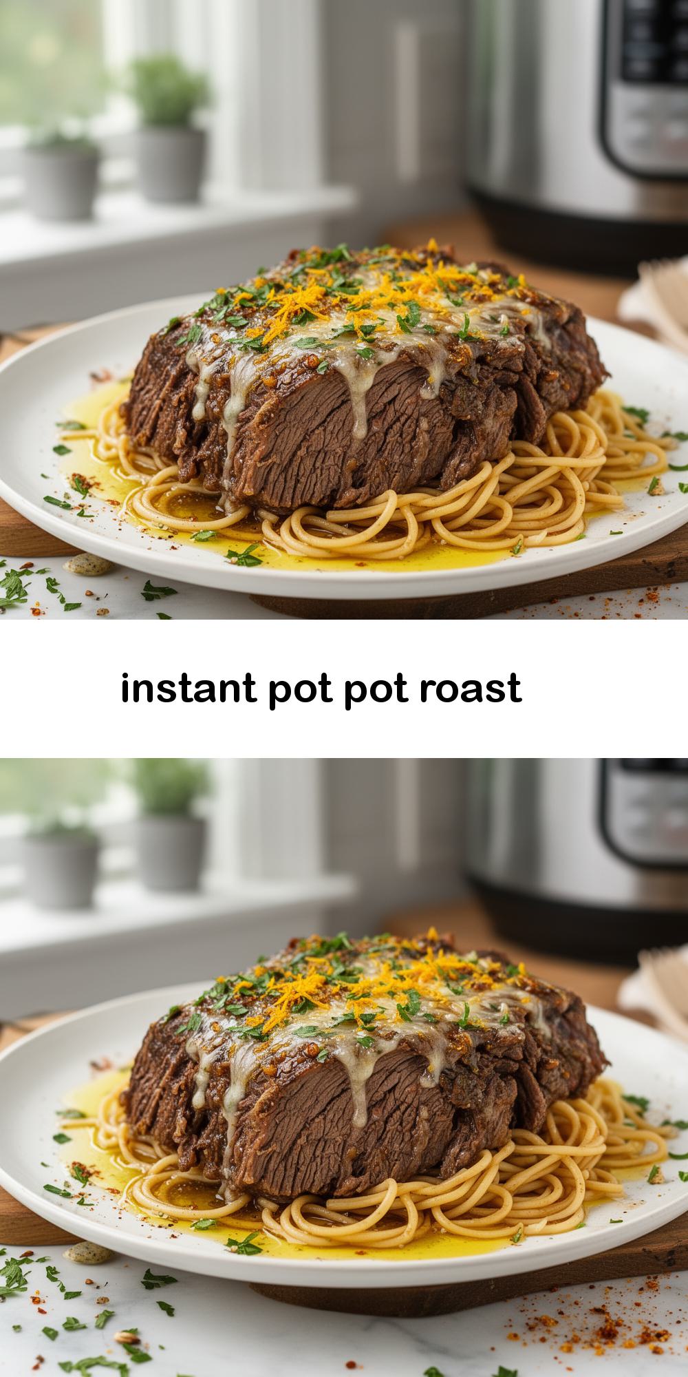 instant pot pot roast