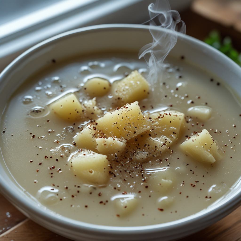 creamy homemade loaded potato soup