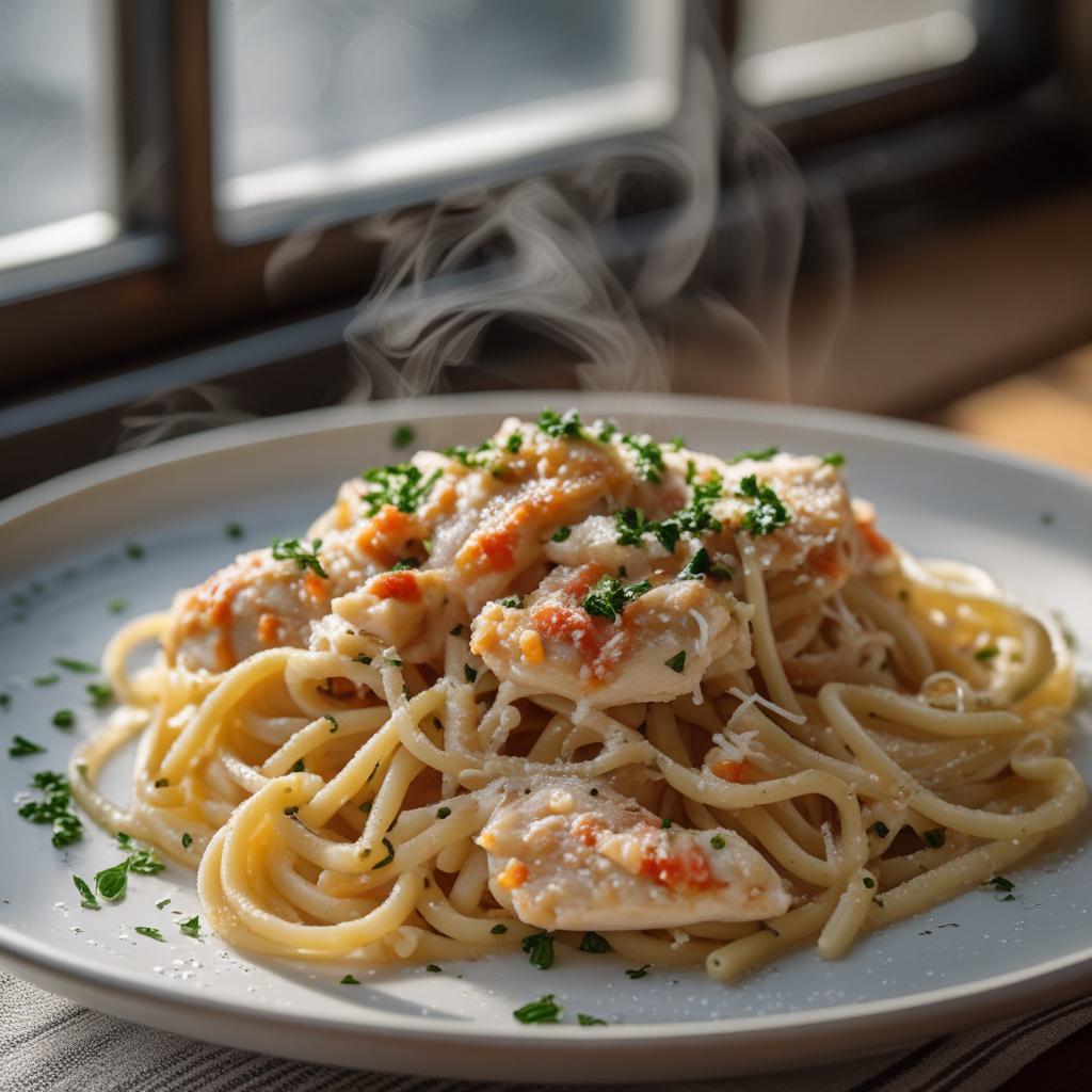 Chicken Parm Pasta Bake