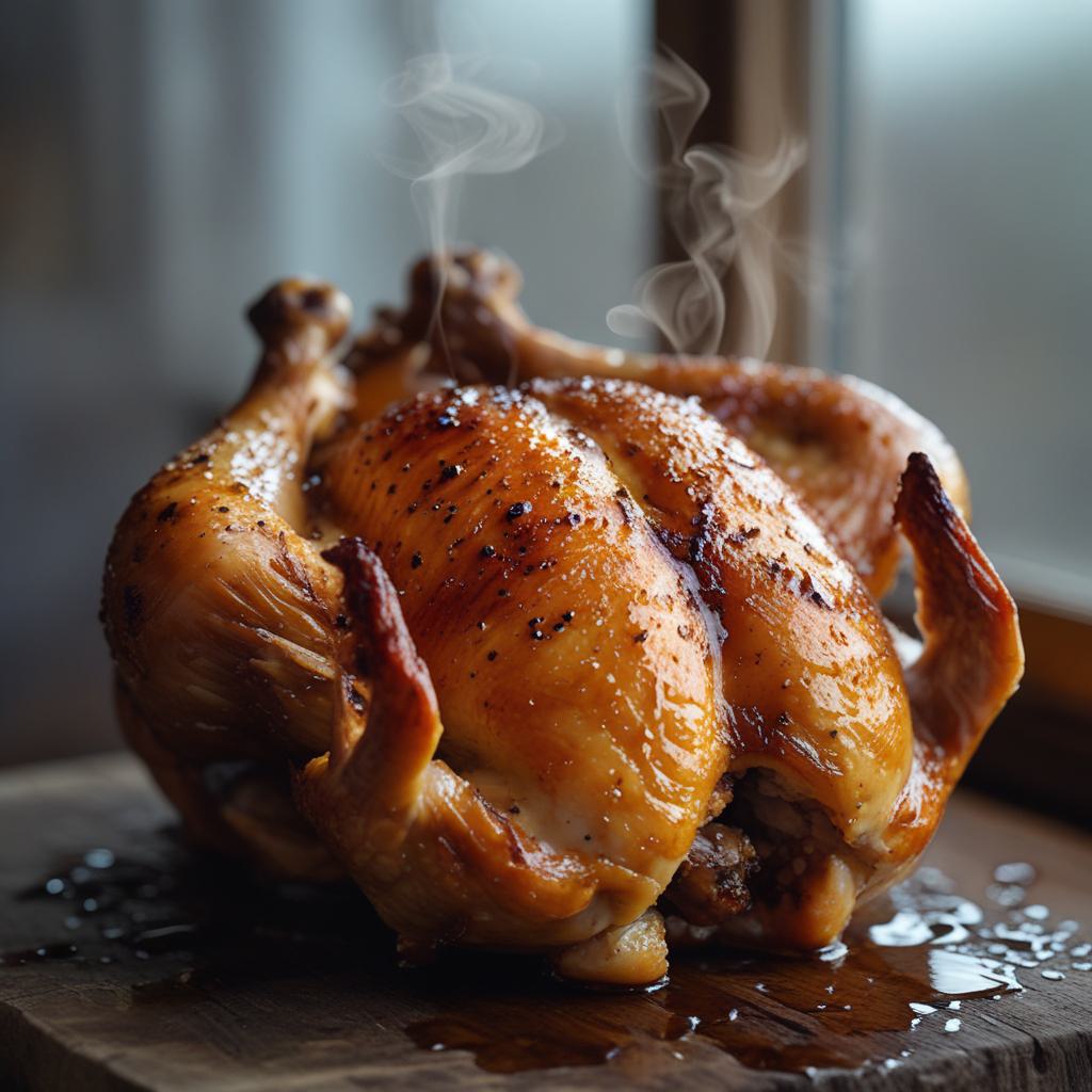 Juicy Roasted Chicken Recipe