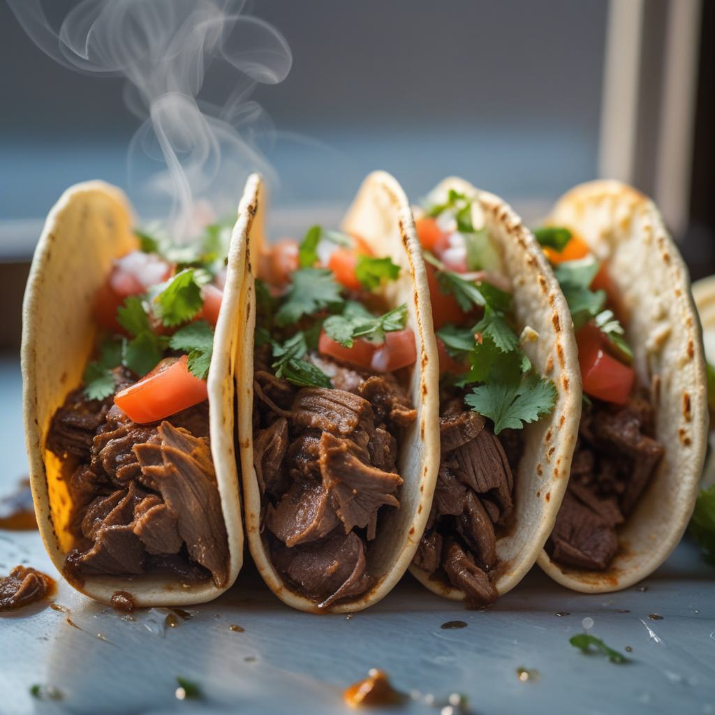 Easy Slow-Cooker Beef Tinga Tacos Recipe