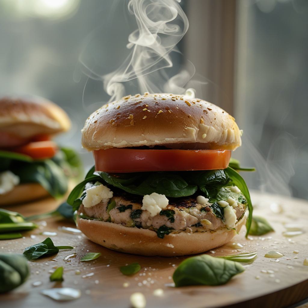Healthy turkey burger recipe