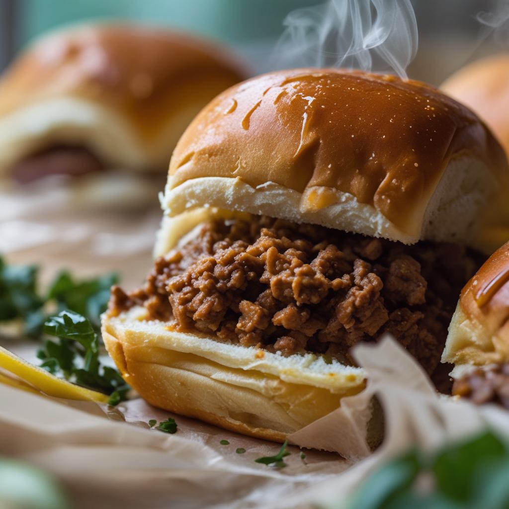 Crockpot Sloppy Joe Bites
