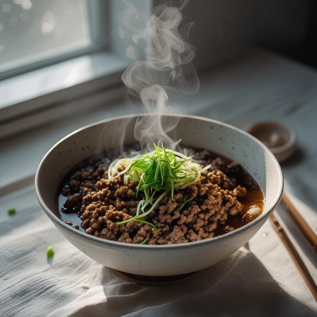 Quick Korean Beef Rice Bowl