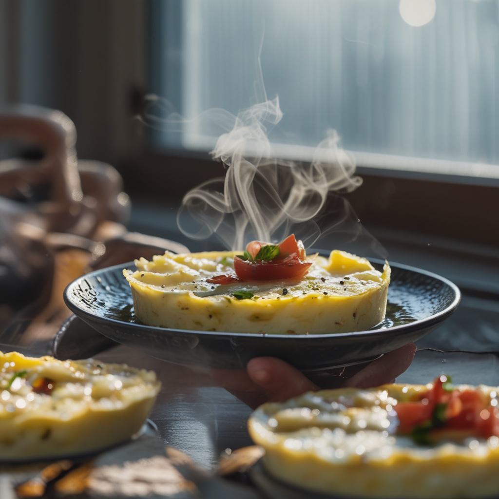 Easy Potato Cheese Frittata Recipe