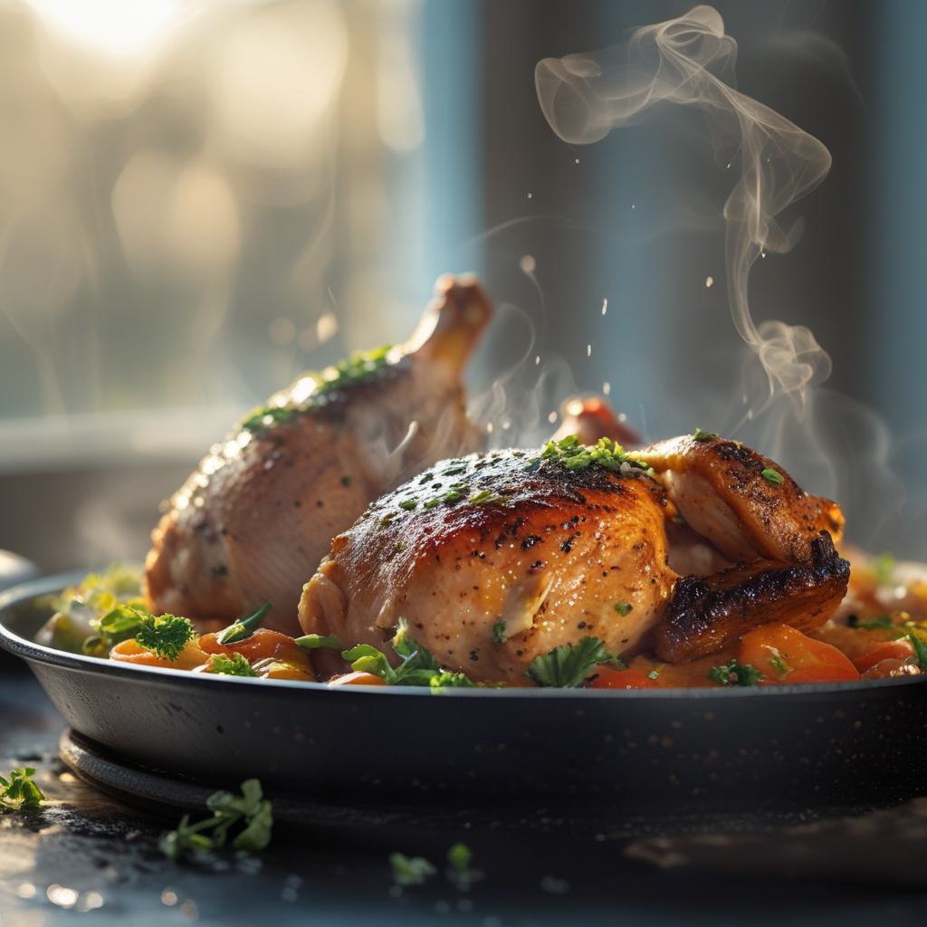 chicken recipe styling