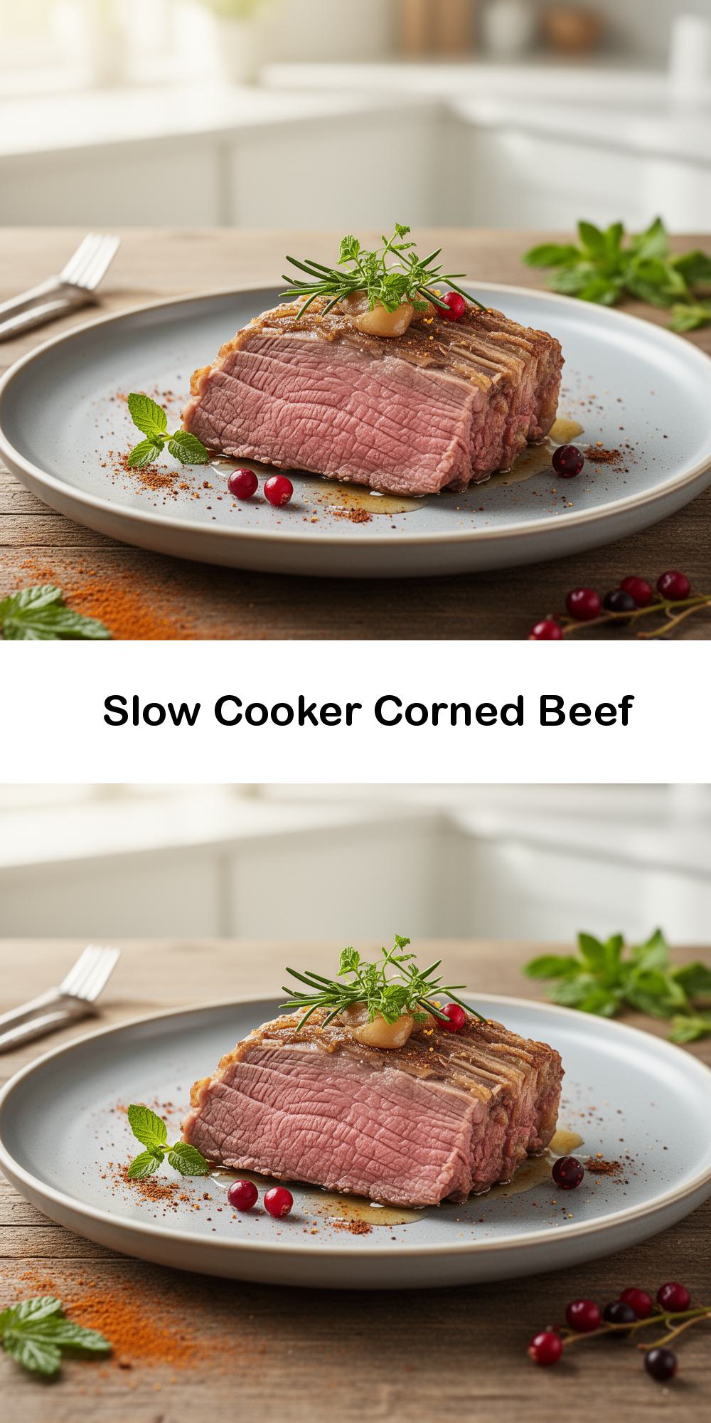 Slow Cooker Corned Beef