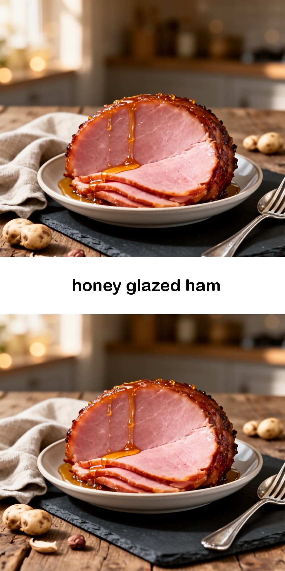 honey glazed ham