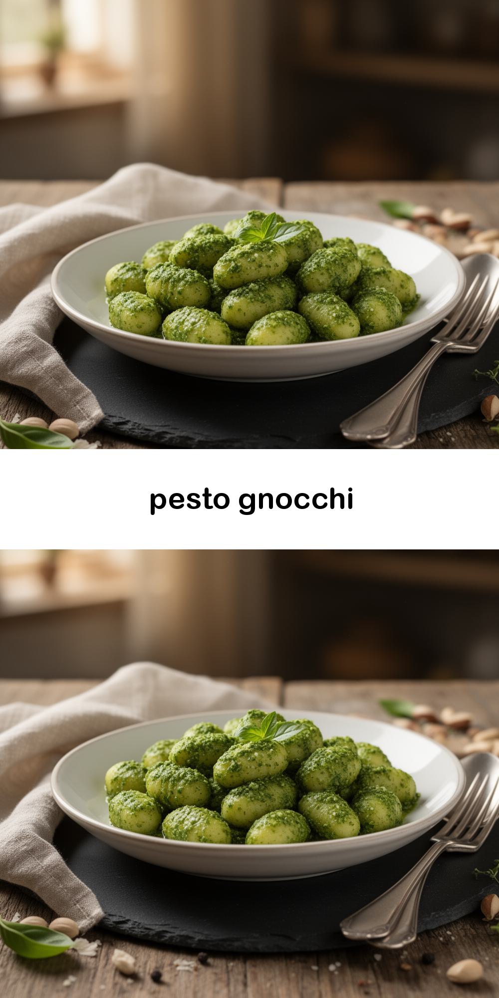 pesto gnocchi