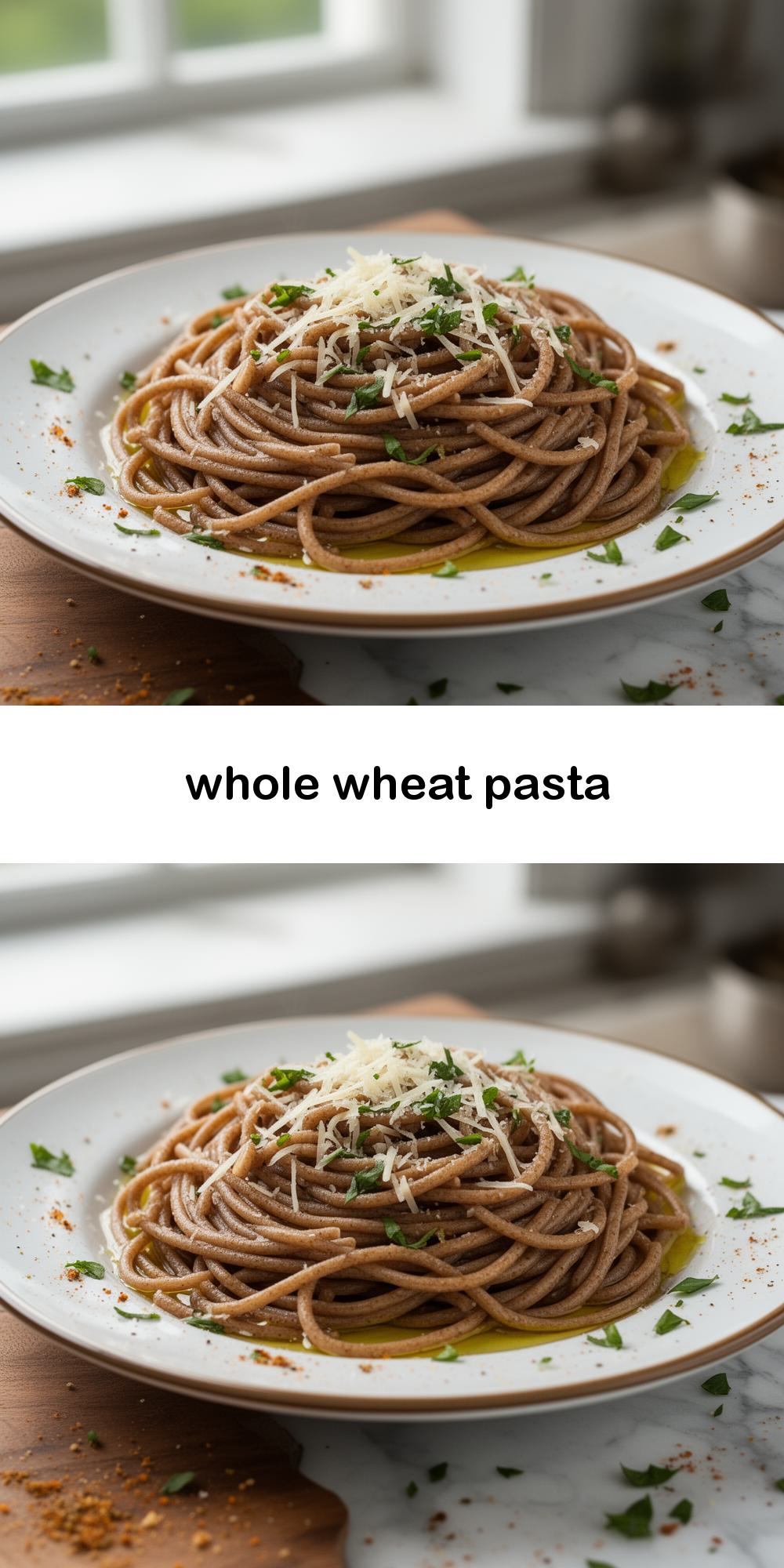 whole wheat pasta