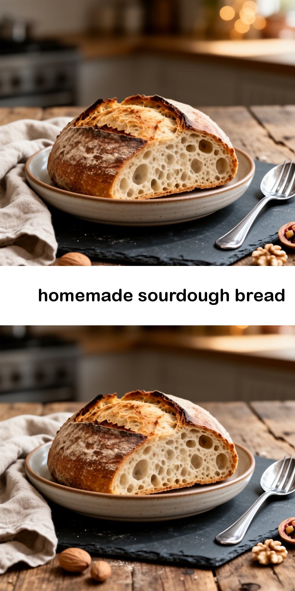 homemade sourdough bread