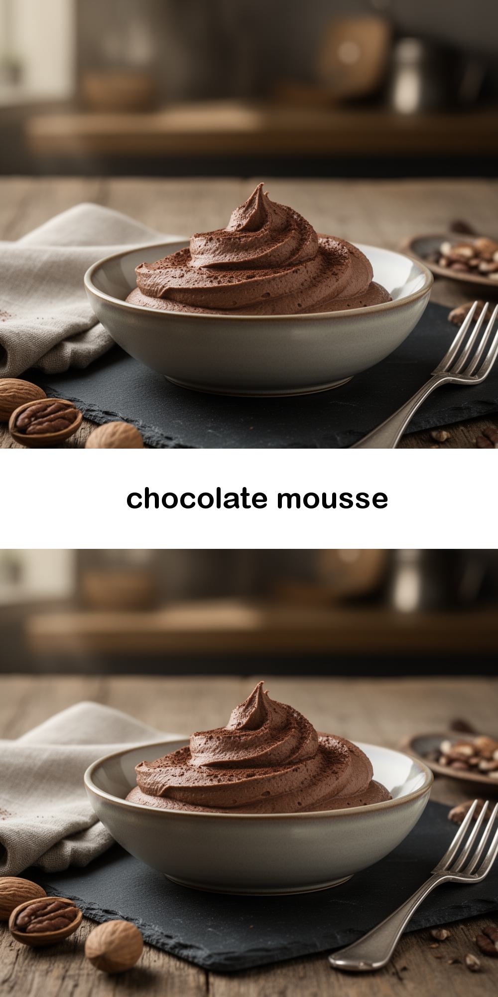 chocolate mousse