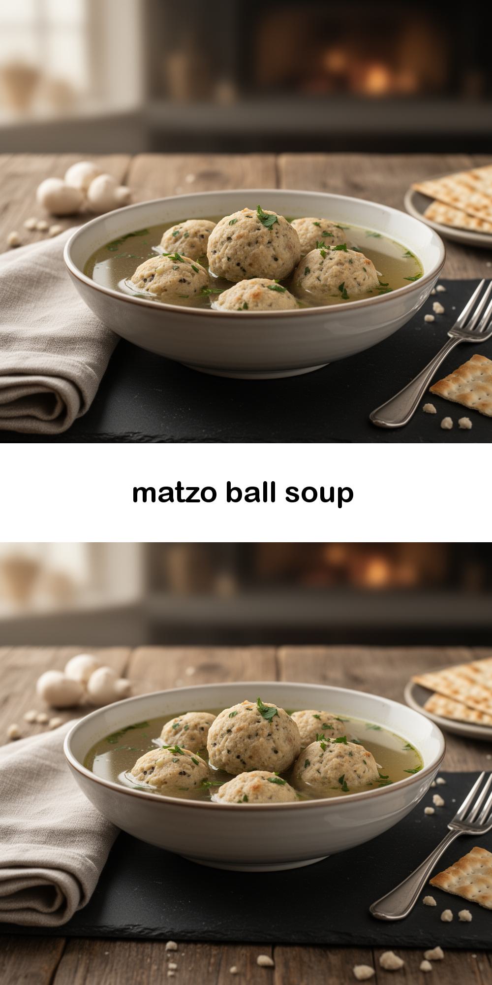 matzo ball soup