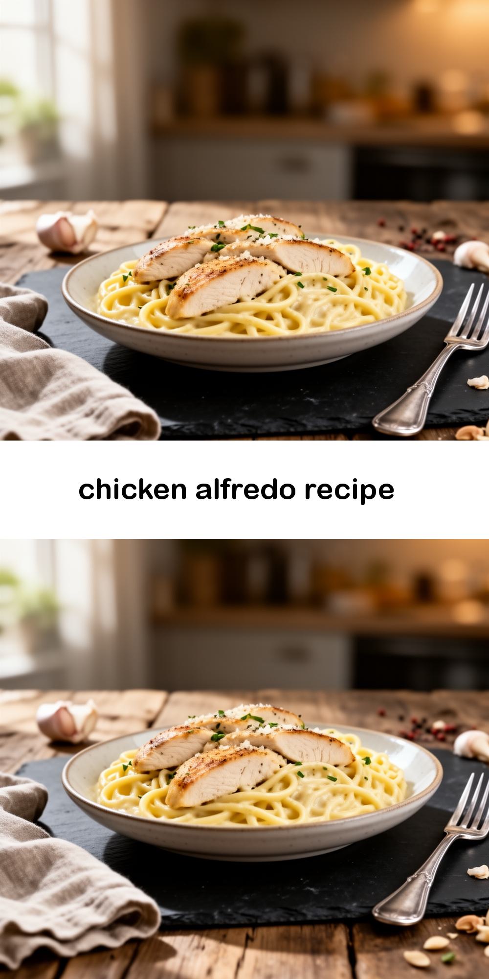 chicken alfredo recipe