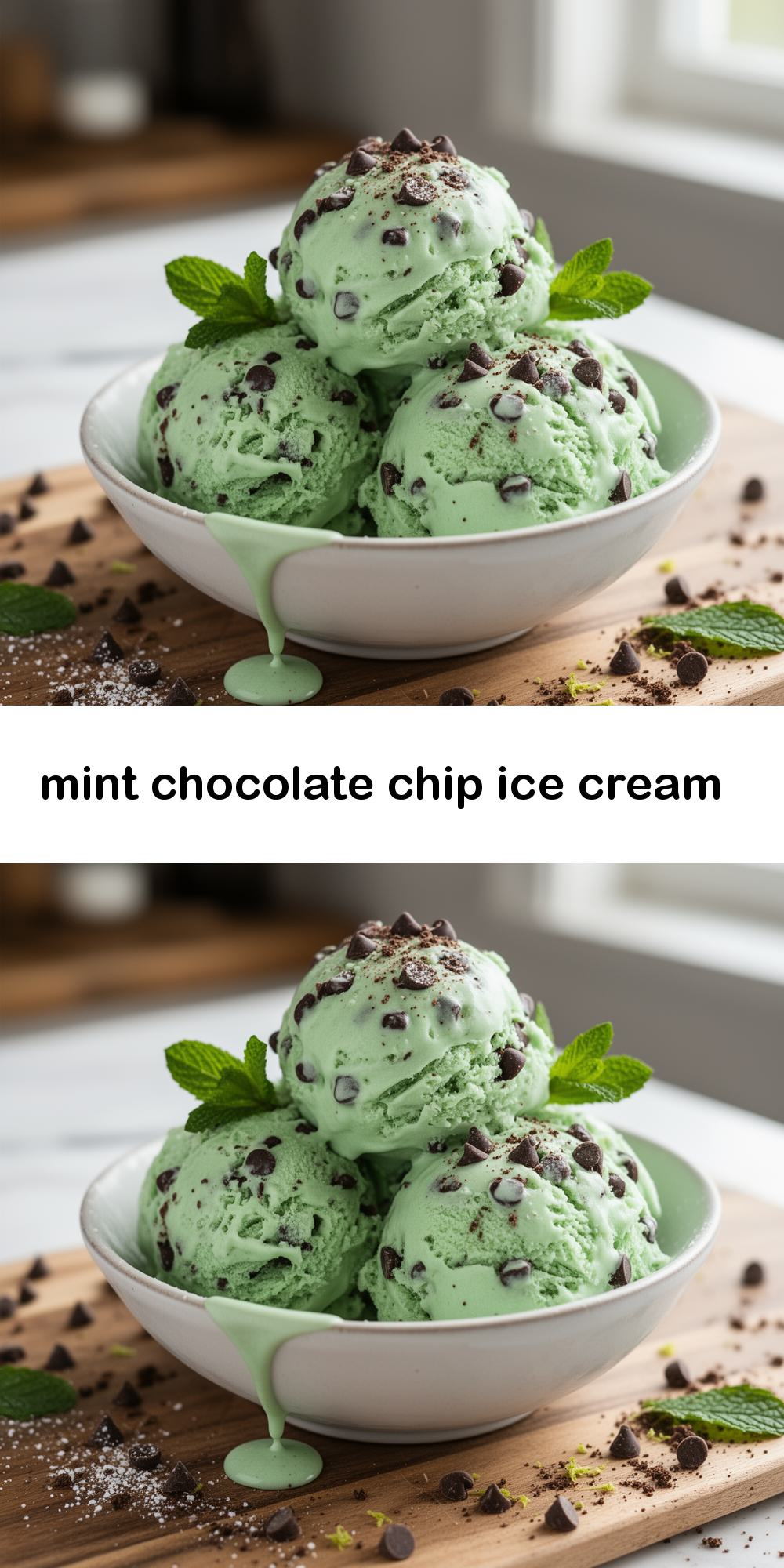 mint chocolate chip ice cream