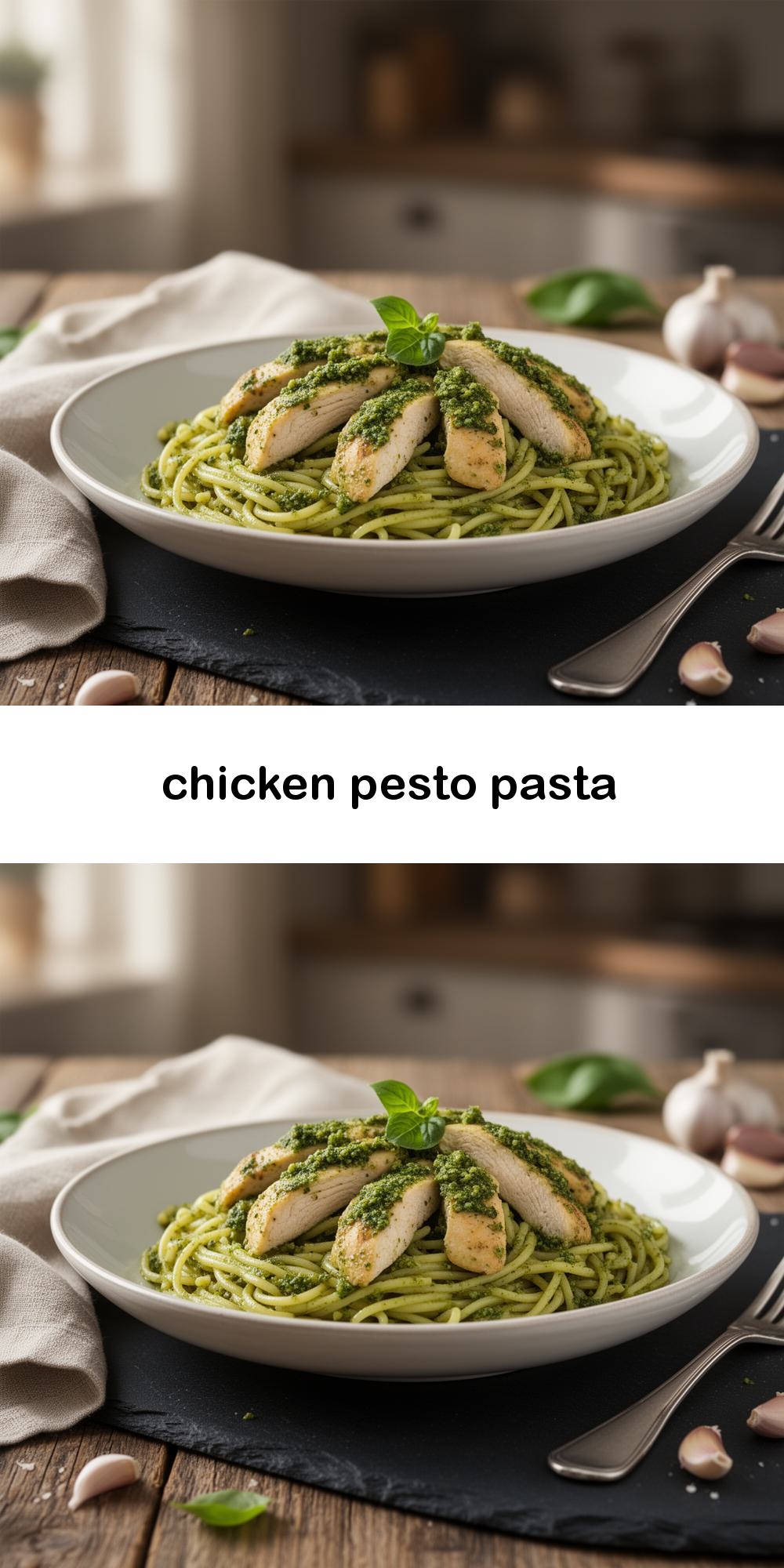 chicken pesto pasta