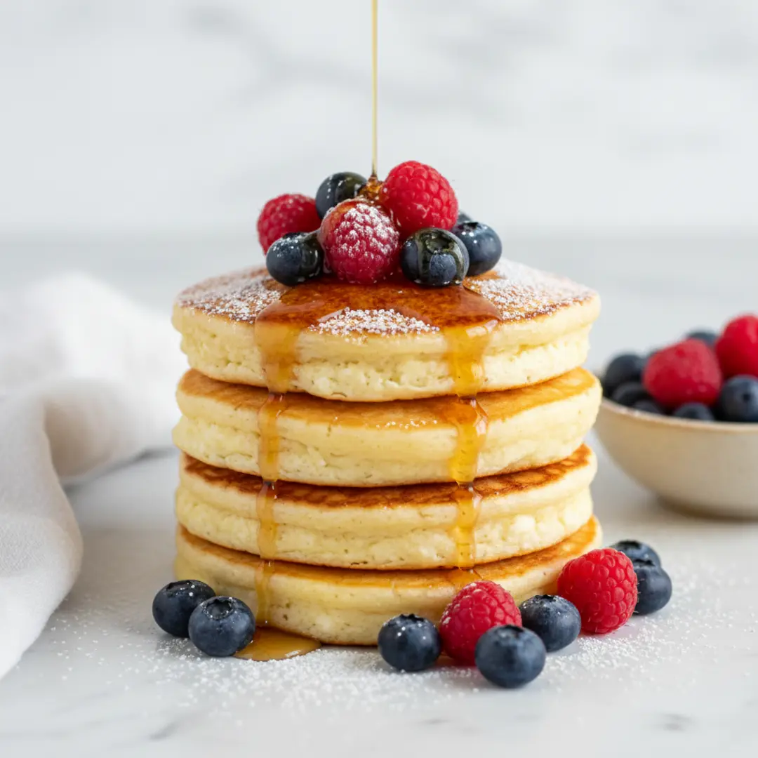 high protein cottage cheese pancake recipe, fluffy cottage cheese pancakes easy, healthy cottage cheese pancakes kids